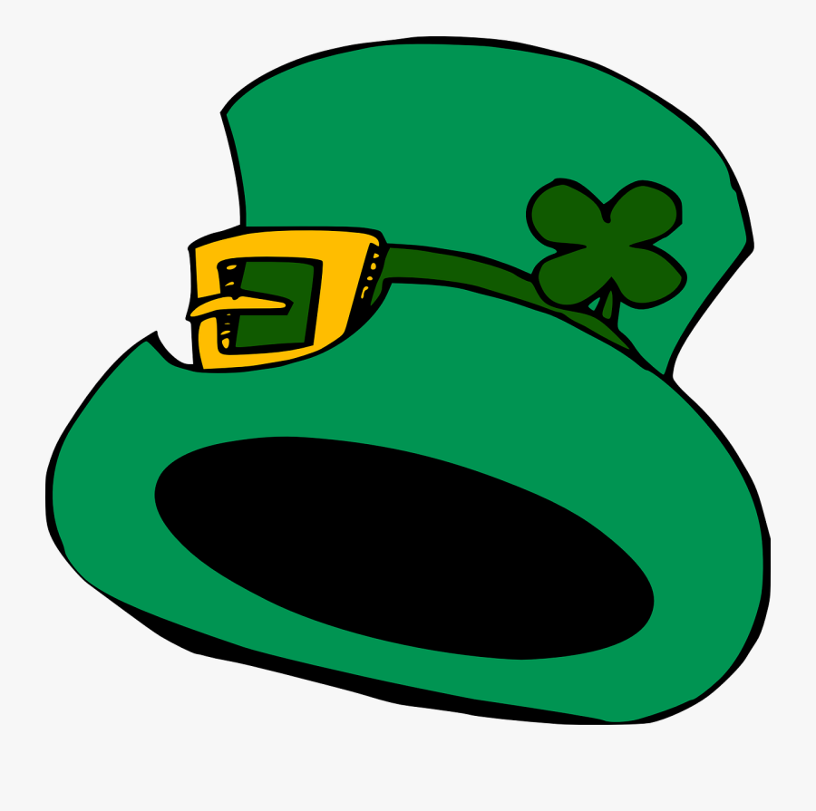 St Patricks Day Hat Cartoon, Transparent Clipart