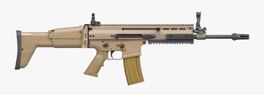 Transparent Rifle Clipart - Scar H Assault Rifle, Transparent Clipart