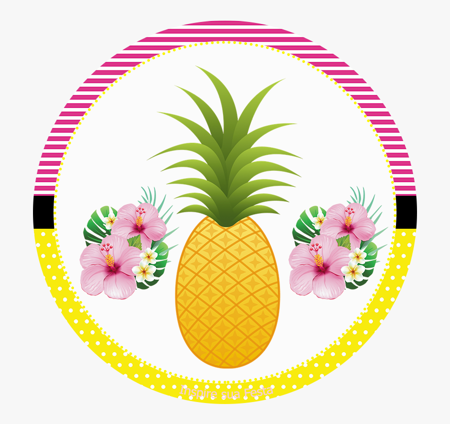 Transparent Abacaxi Png - Cartoon Transparent Background Pineapple, Transparent Clipart