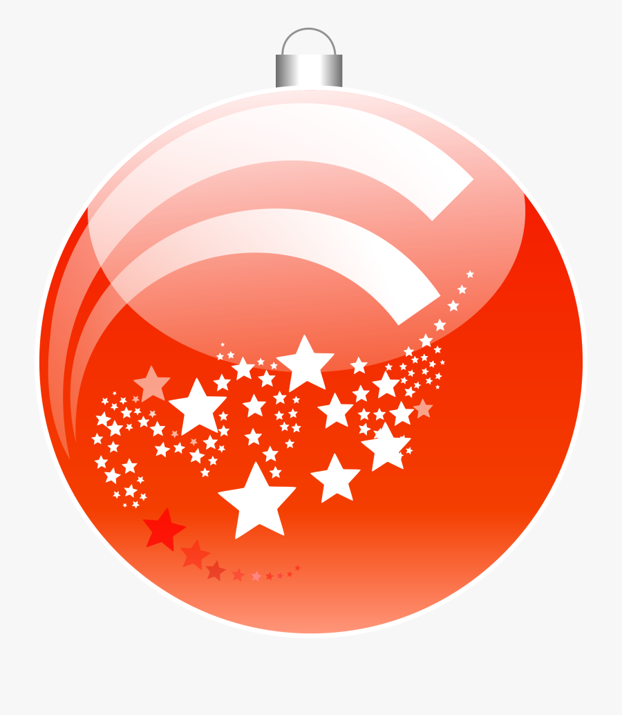 Christmas Ball, Christmas, Ornament, Decoration, Red - Animated Orange Christmas Tree, Transparent Clipart