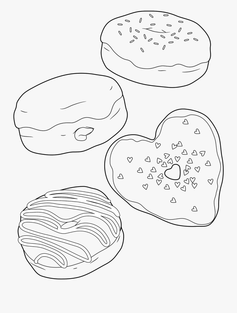 donut-coloring-pages-dunkin-donuts-coloring-pages-free-transparent