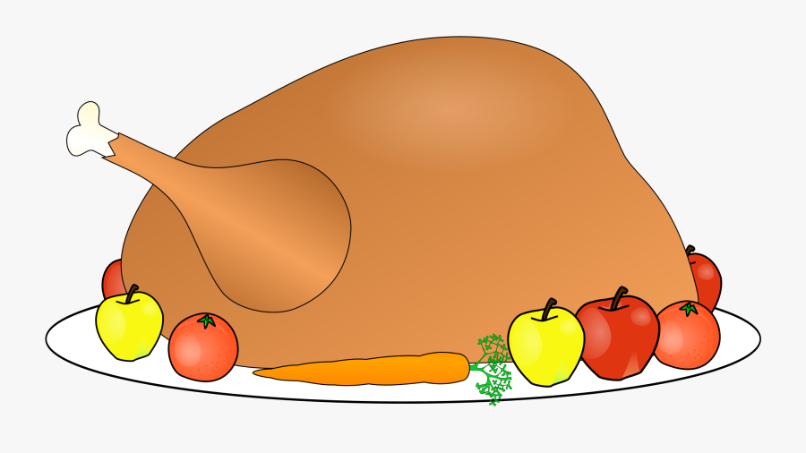 Turkey Hot Lunch Clipart - Turkey Dinner Clip Art, Transparent Clipart