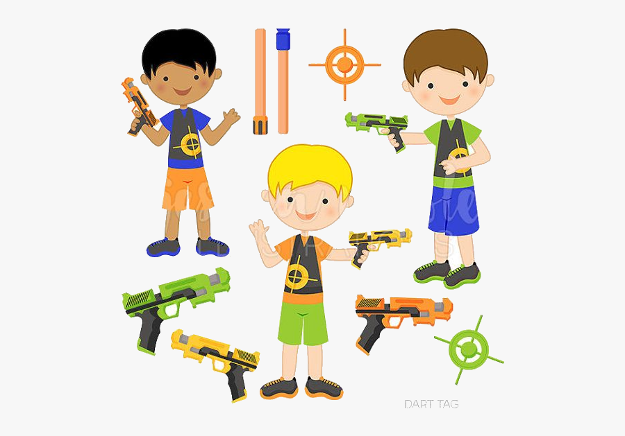 Nerf Gun Guns Clipart For Free And Use Images In Presentations - Cartoon Kids Nerf Gun Clip Art, Transparent Clipart