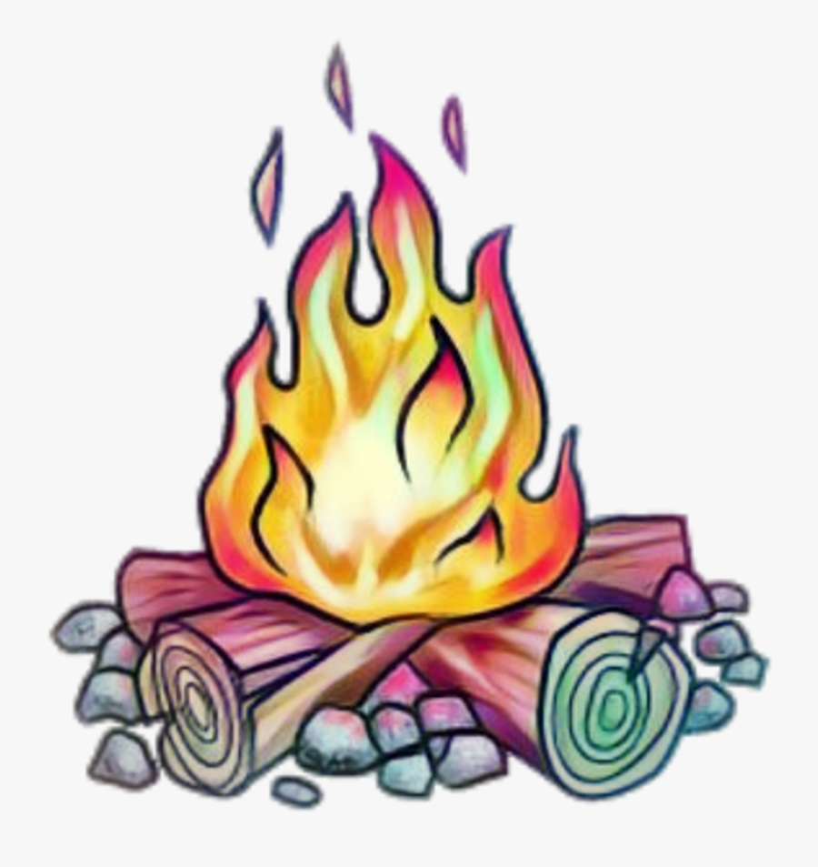 Transparent Bonfire Clipart Png - Transparent Background Camp Fire Clipart, Transparent Clipart