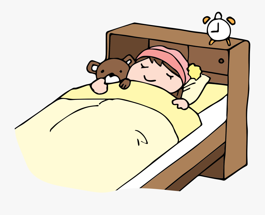 Transparent Bed Clip Art - Clip Art Bed Time, Transparent Clipart