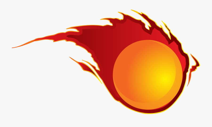 Fireball Clipart - Fire Ball Logo Png, Transparent Clipart