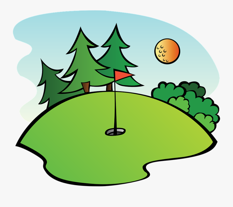 Golf Clip Art - Clip Art Golf Course, Transparent Clipart