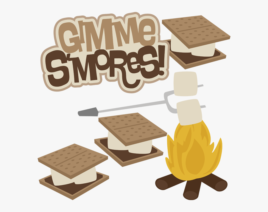 Pin Campfire Clipart Smore - S Mores Campfire Clipart, Transparent Clipart