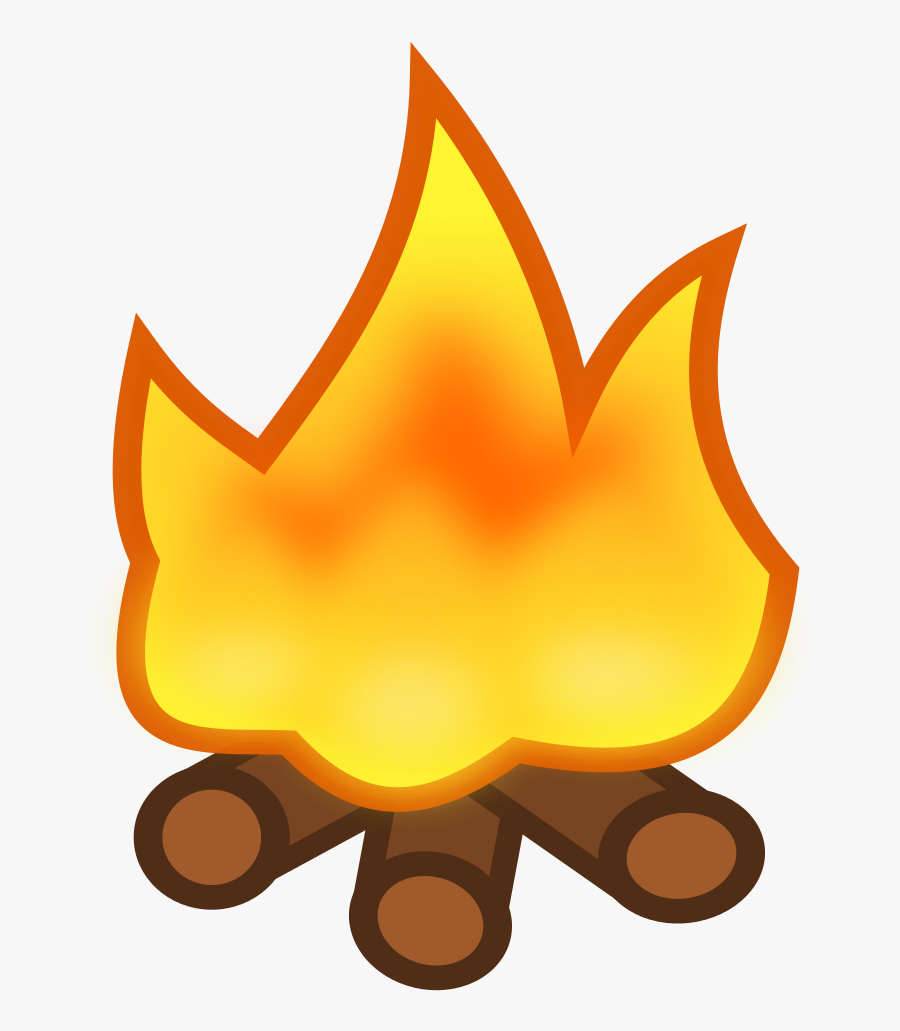 Clip Art Campfire Emoji - Campfire Emoji Png, Transparent Clipart