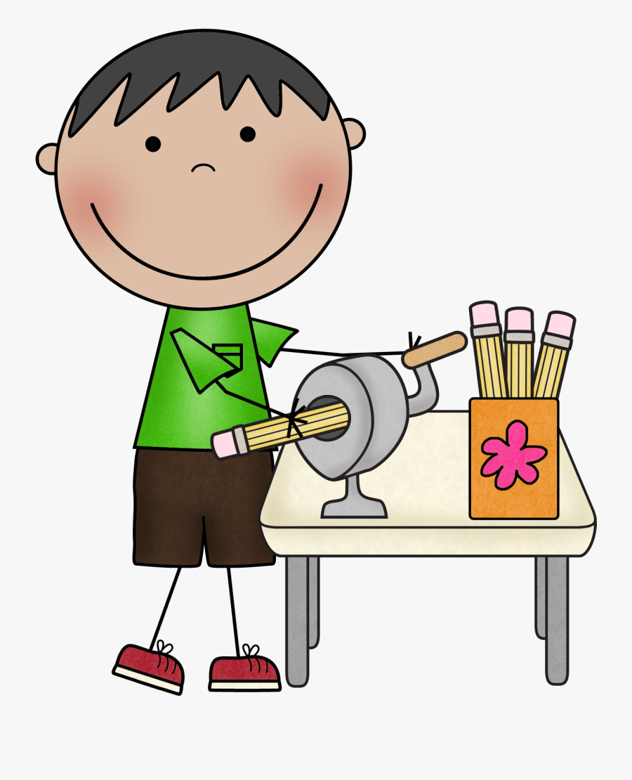 Transparent Pencil Clipart - Sharpening A Pencil Clipart, Transparent Clipart