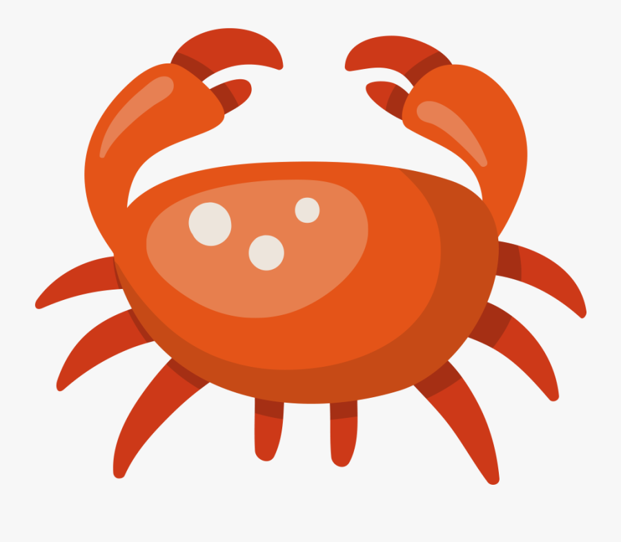 Seafood Clipart King Crab - Crab Vector Png, Transparent Clipart