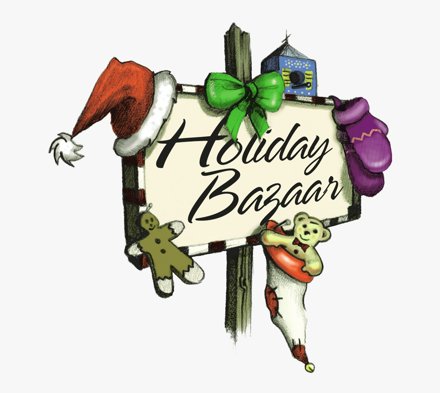 Clipart Frog Holiday - Holiday Bazaar Clipart, Transparent Clipart