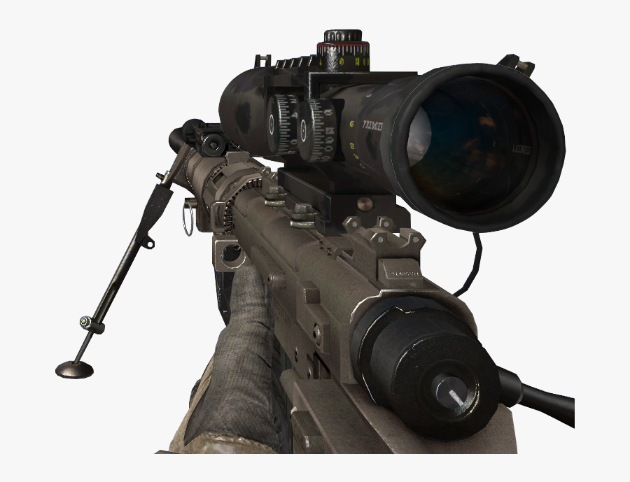 Intervention Gun Transparent & Png Clipart Free Download - Duty Modern Warfare 2 Intervention, Transparent Clipart