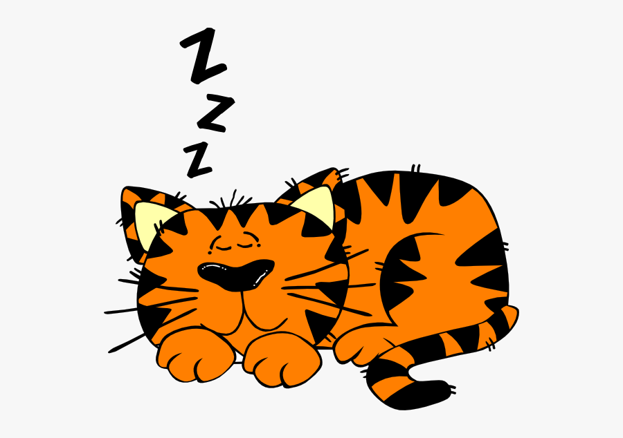 Clip Art Royalty Free Can"t Sleep Clipart - Clipart Sleeping Cat, Transparent Clipart