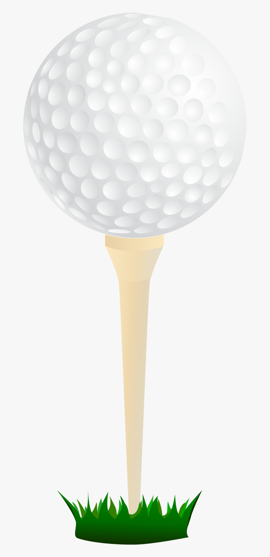 Golf Ball And Tee Clipart Transparent, Transparent Clipart
