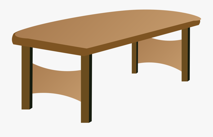 Clipart Table - Cartoon Table Transparent Background, Transparent Clipart