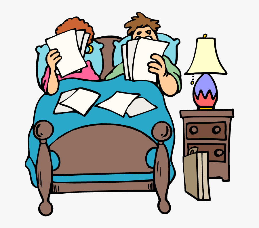 Make Bed Out Of Bed Clipart - 2 People In Bed Cartoon, Transparent Clipart