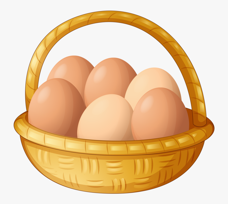 Pantry Clipart Lunch Tray - Eggs In A Basket Clipart, Transparent Clipart