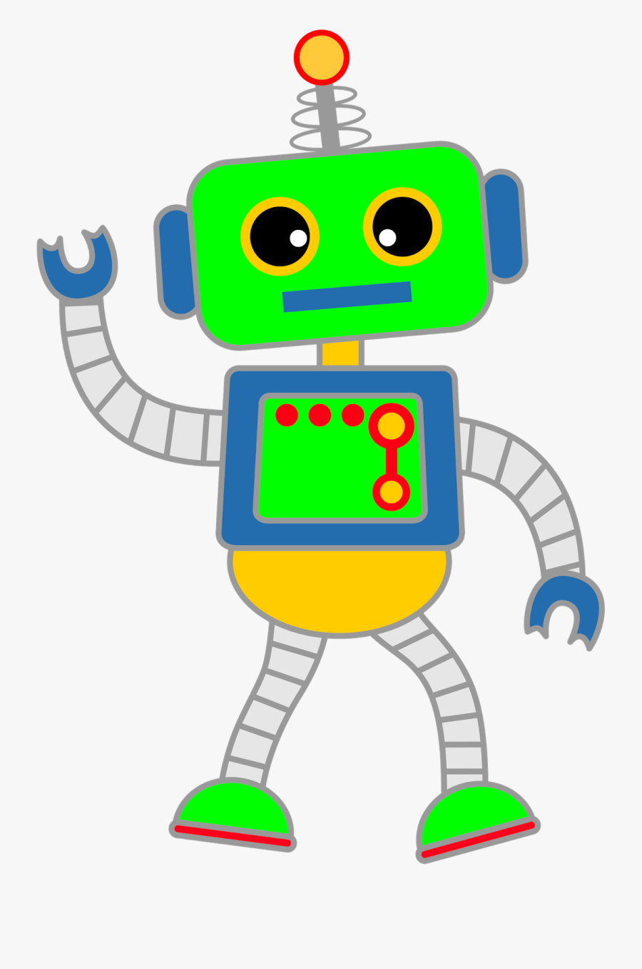 Clip Art Robot Clipart Image - Robot Clipart, Transparent Clipart