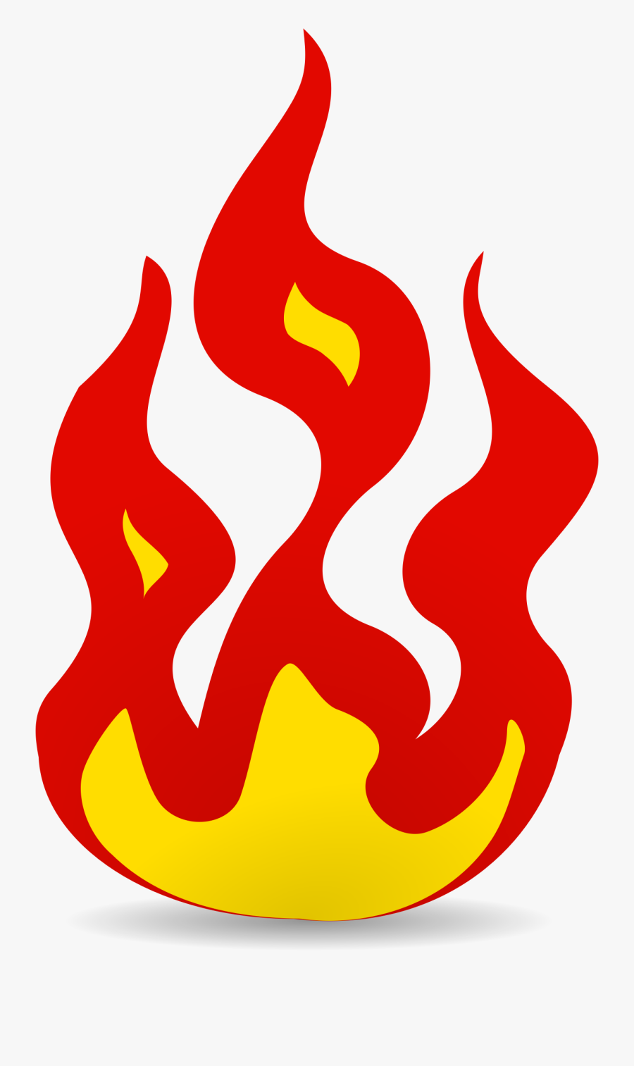 Clip Art On Fire Clipart Image - Burn Icon, Transparent Clipart