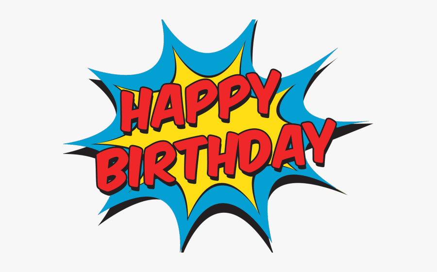 Happy Birthday Comic Png , Free Transparent Clipart - ClipartKey