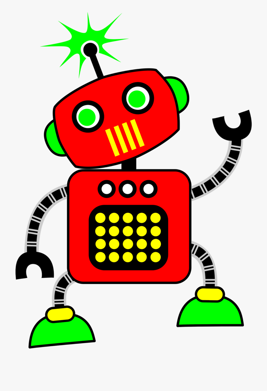 Robot Clipart, Transparent Clipart