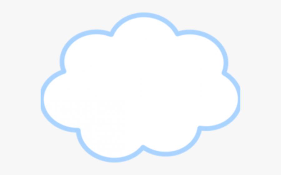 Clouds Clipart Puffy Cloud - Label, Transparent Clipart