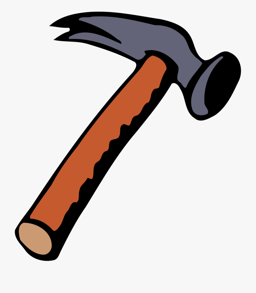 Line,hand Tool,tool - Hammer Clipart, Transparent Clipart