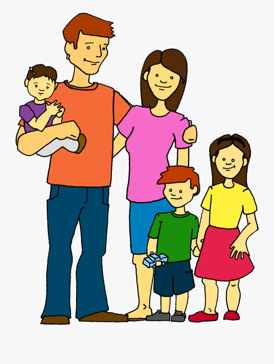 My Family Clipart Kid - Clip Art Of A Family , Free Transparent Clipart ...