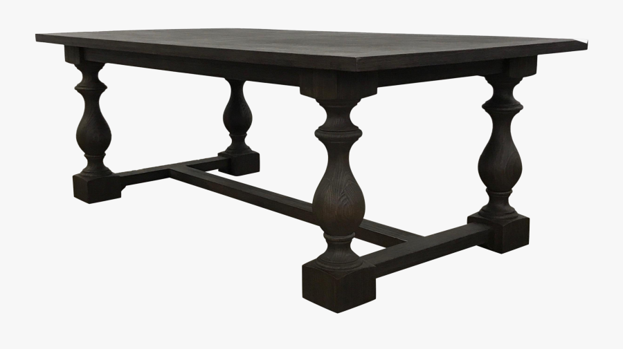 Coffee Table Clipart , Png Download - 17th C Monastery Rectangular Dining Table, Transparent Clipart