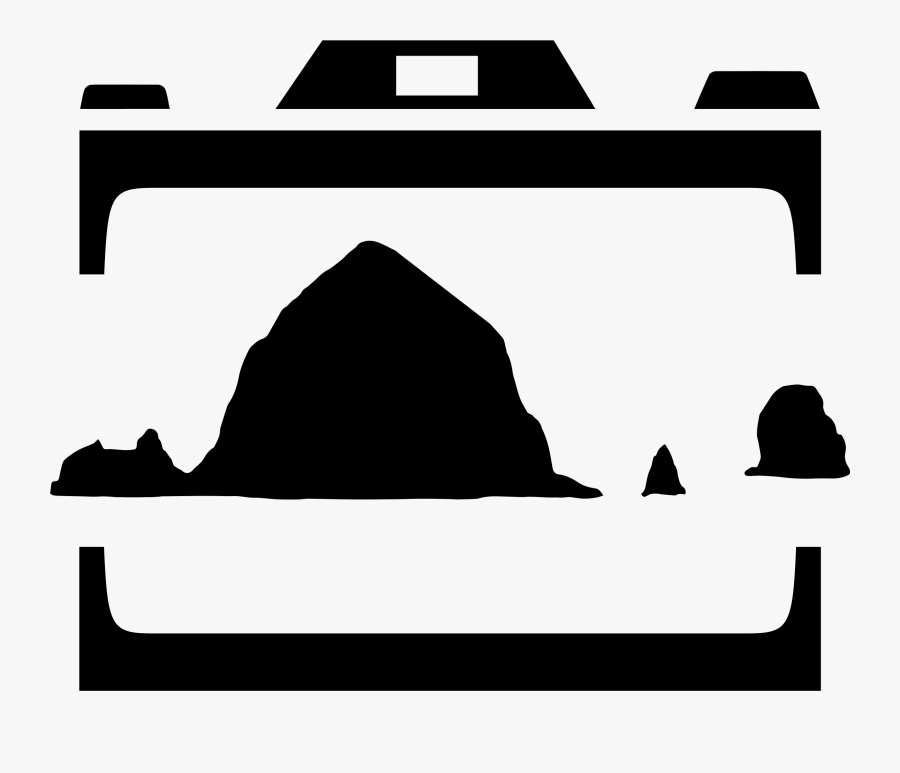 Haystack Rock, Transparent Clipart