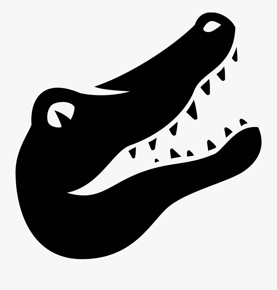 Clipart Swimming Alligator - Alligator Icon Png, Transparent Clipart