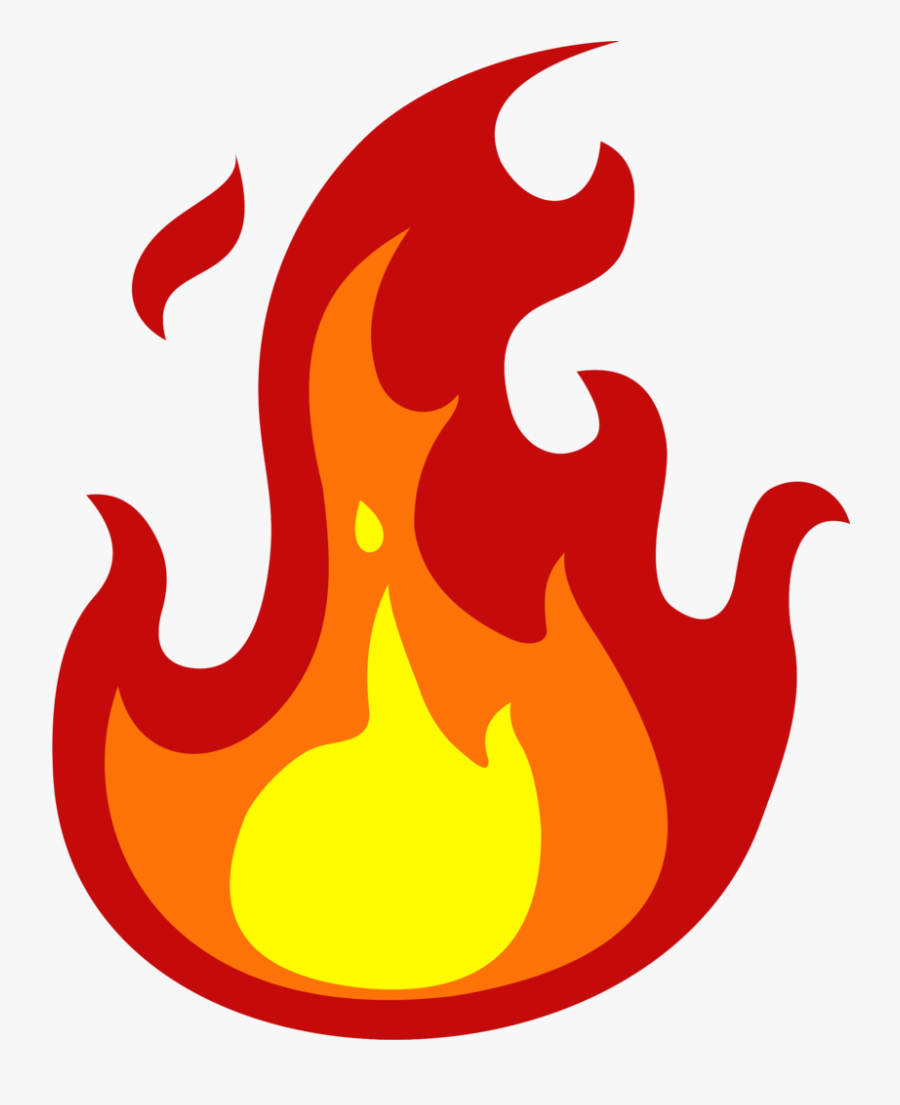 Flame Fire Drawing Clip - Fire Drawing Png, Transparent Clipart