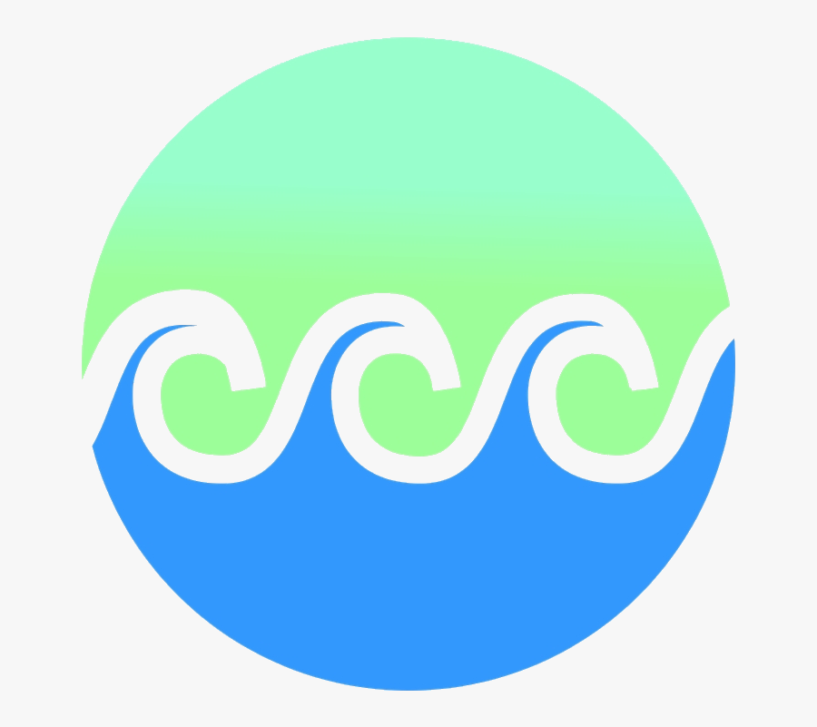 Wave Tidal Clipart Buy Clip Art Beach Logo Transparent - Circle, Transparent Clipart