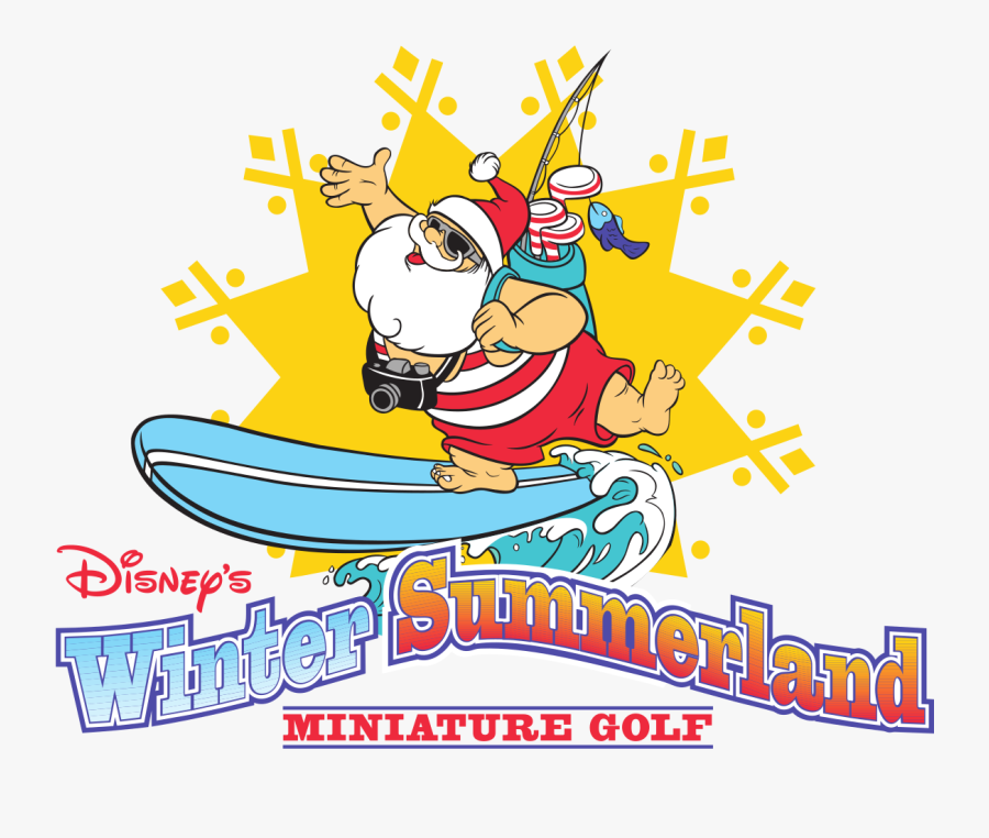 Disney Mini Golf Clipart - Winter Summerland, Transparent Clipart