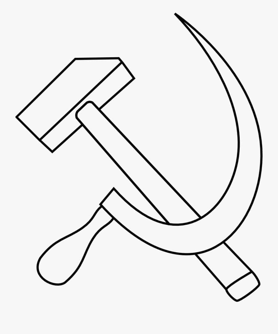 Hammer Clipart, Vector Clip Art Online, Royalty Free - Hammer And Sickle Drawing, Transparent Clipart