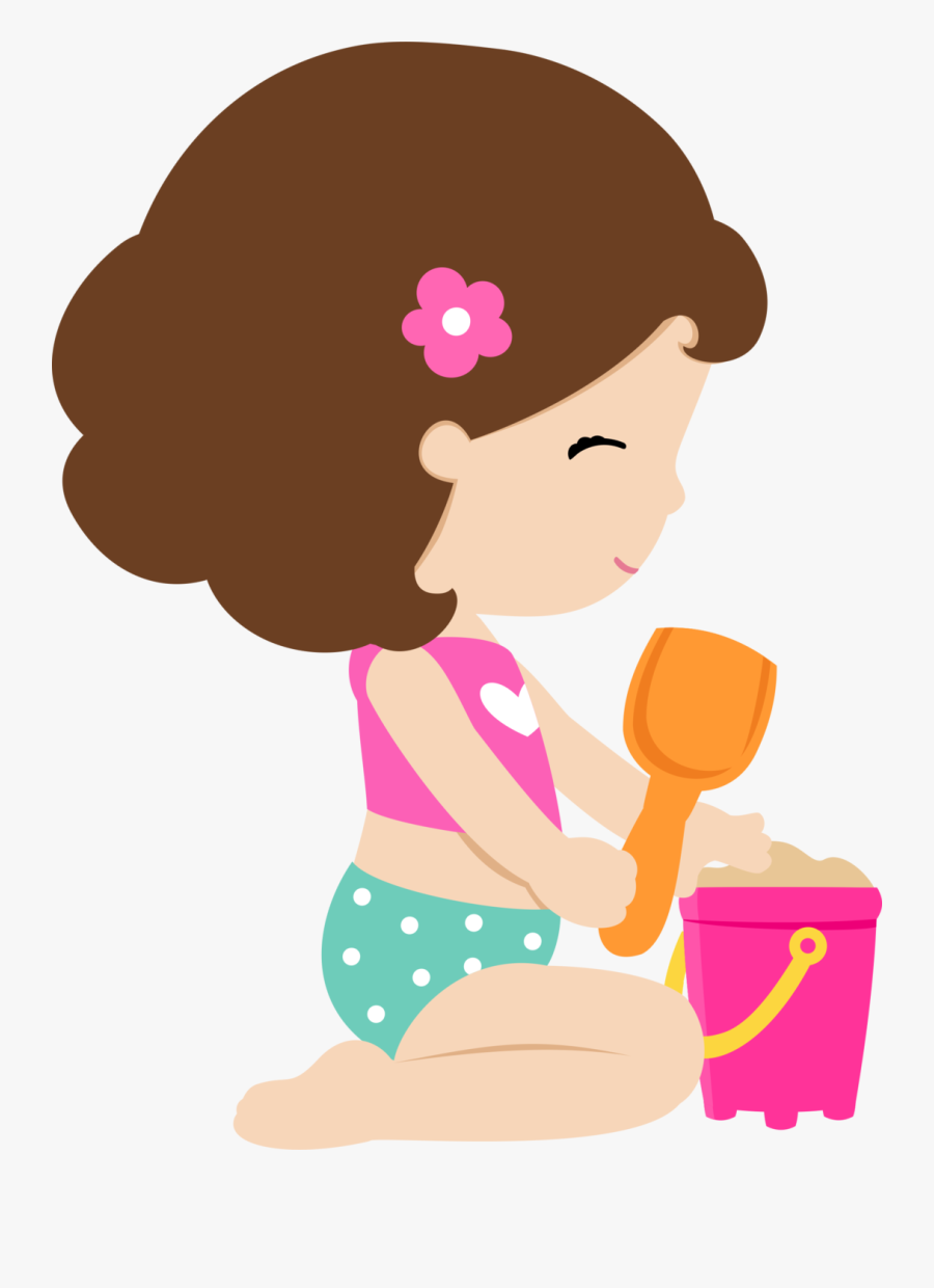 Bebe Na Praia Png, Transparent Clipart