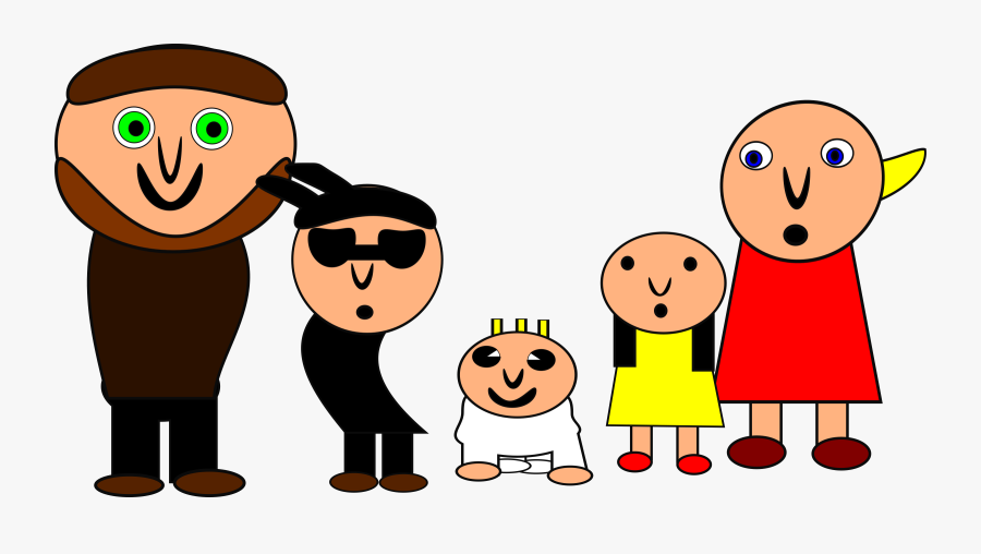 Family Cartoon Pictures Free Download Clip Art Free - Weird Family Clipart, Transparent Clipart