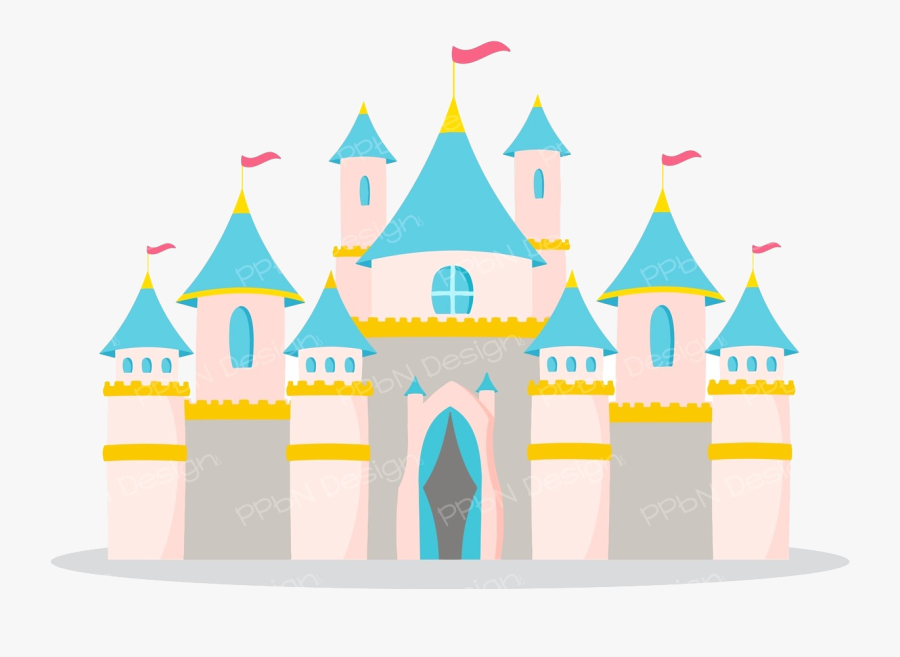 Castle Clipart Inside - Sleeping Beauty Castle Disney Castle Clipart, Transparent Clipart