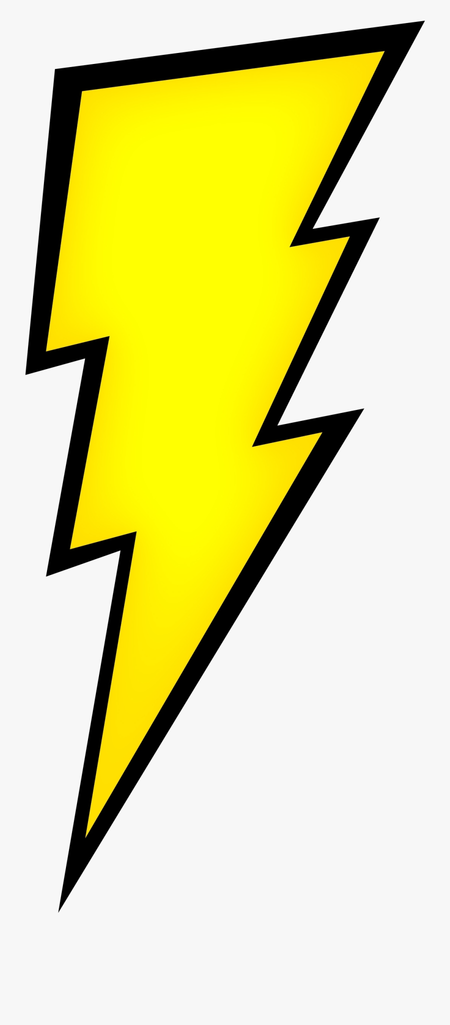 Harry - Potter - Lightning - Bolt - Outline - Lightning Bolt Clipart, Transparent Clipart