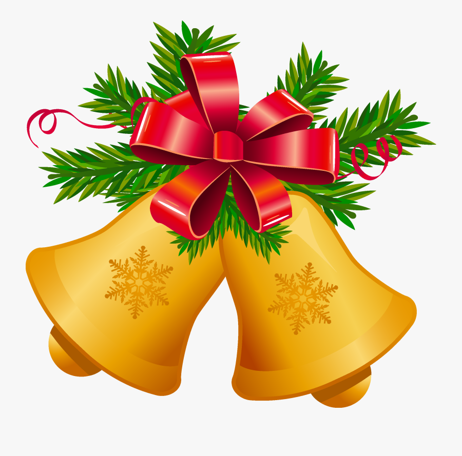 Christmas Jingle Bell Clip Art - Clip Art Christmas Bells, Transparent Clipart