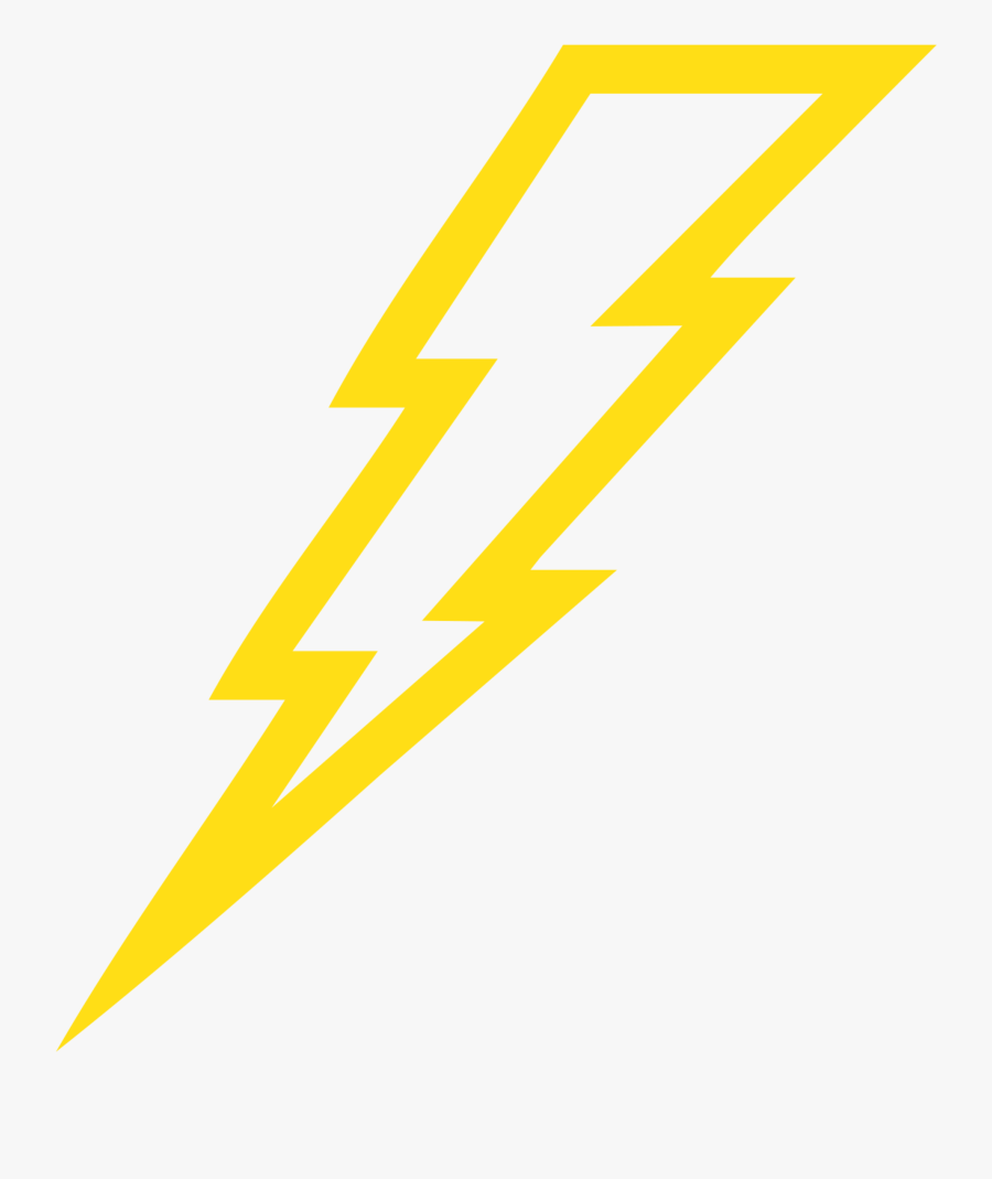 Lightning Bolt - Lighting Bolt Clipart, Transparent Clipart