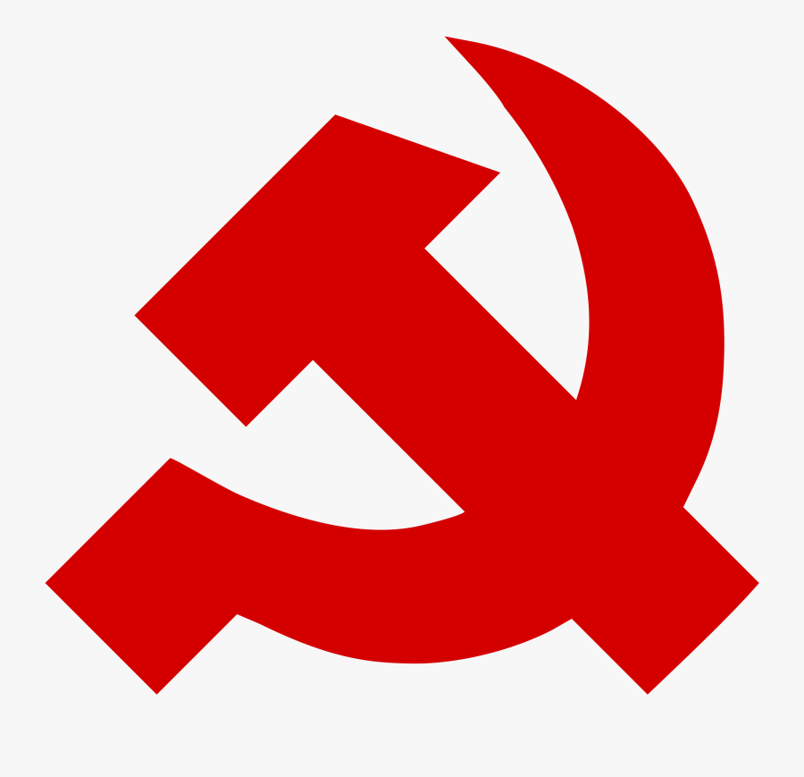 And Thick Sickle Big - Hammer And Sickle Simple, Transparent Clipart