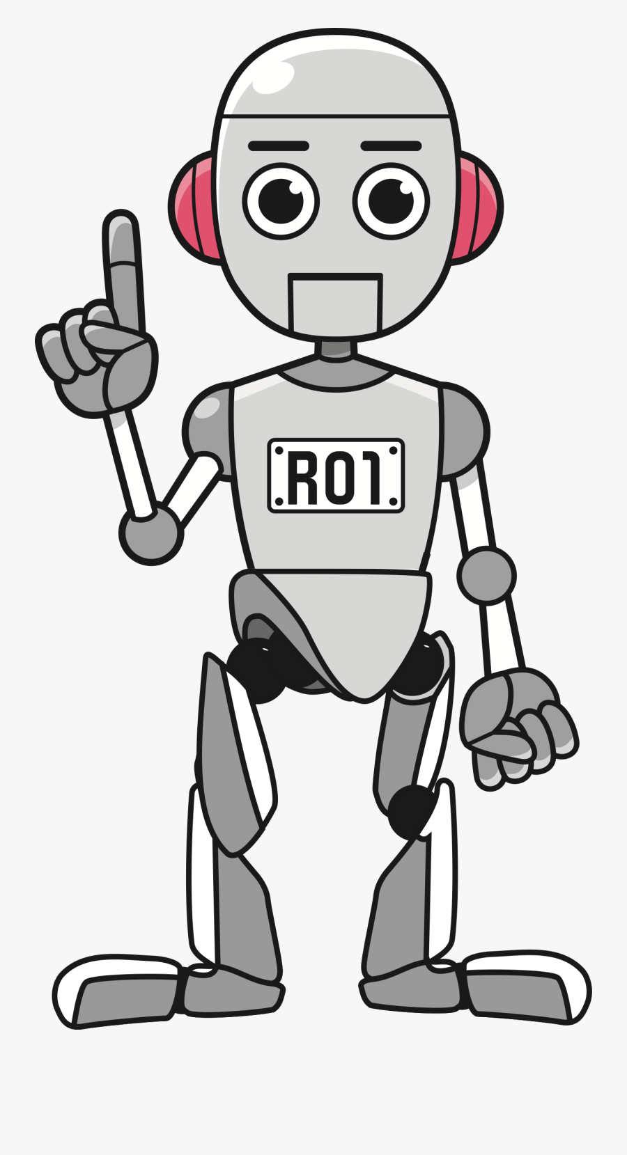 Robot Clipart - Robot Image For Drawing, Transparent Clipart