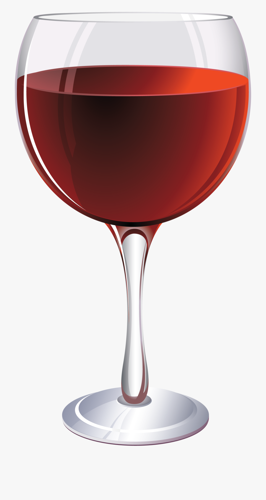Cartoon Wine Glass Transparent Background, Transparent Clipart