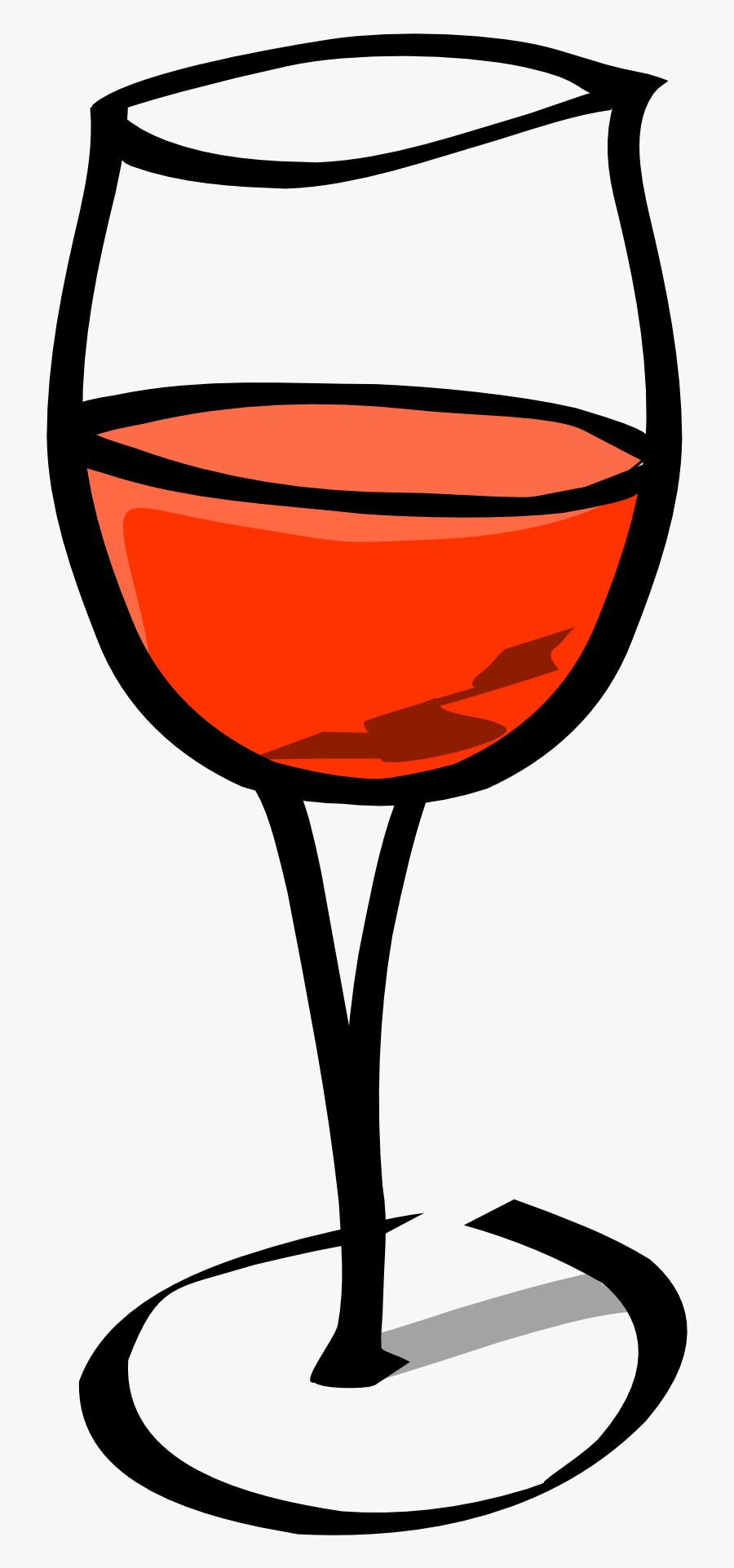Wine Glass Download Wine Clip Art Free Clipart Of Glasses - Draw Glass Of Wine, Transparent Clipart