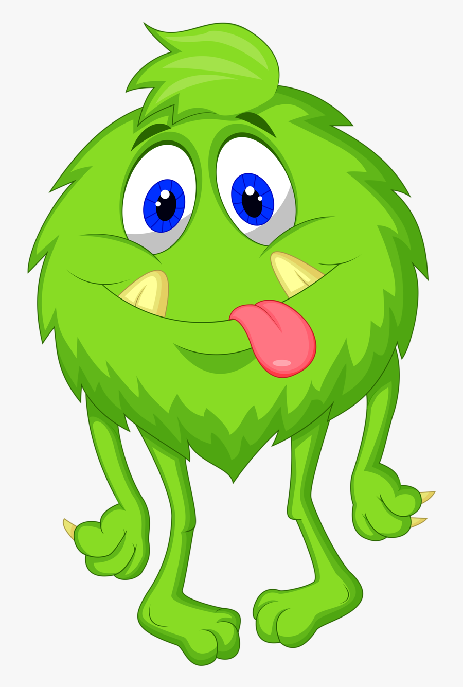 Little Green Alien Cartoon Characters : Monster Cartoon Monsters ...