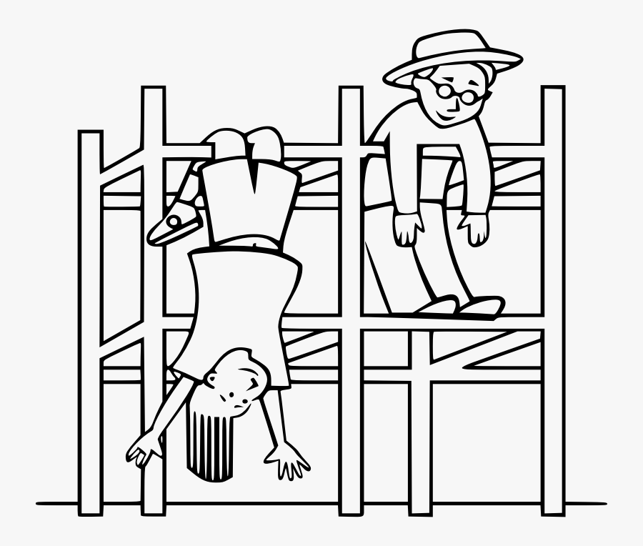 Thumb Image - Jungle Gym To Color, Transparent Clipart