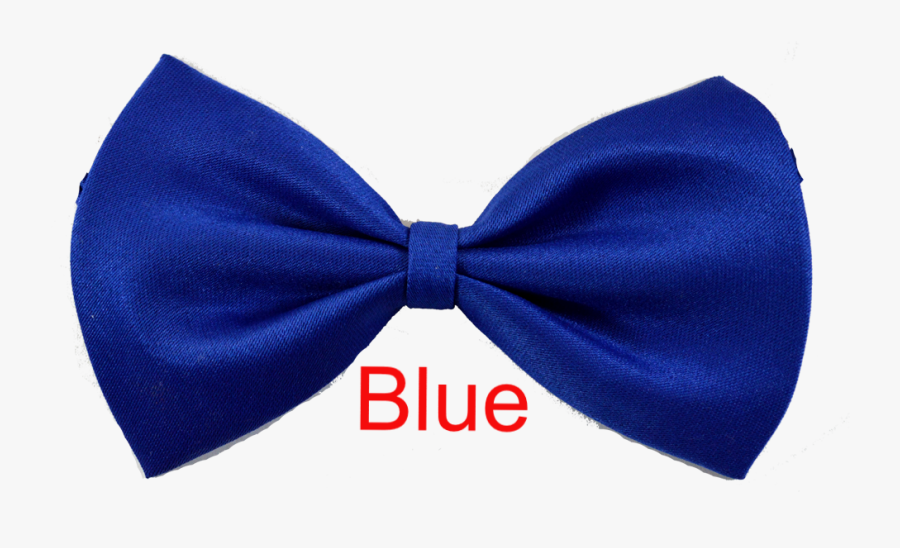 Bow Tie Necktie Tie Clip Blue - Blue Bow Tie Png, Transparent Clipart