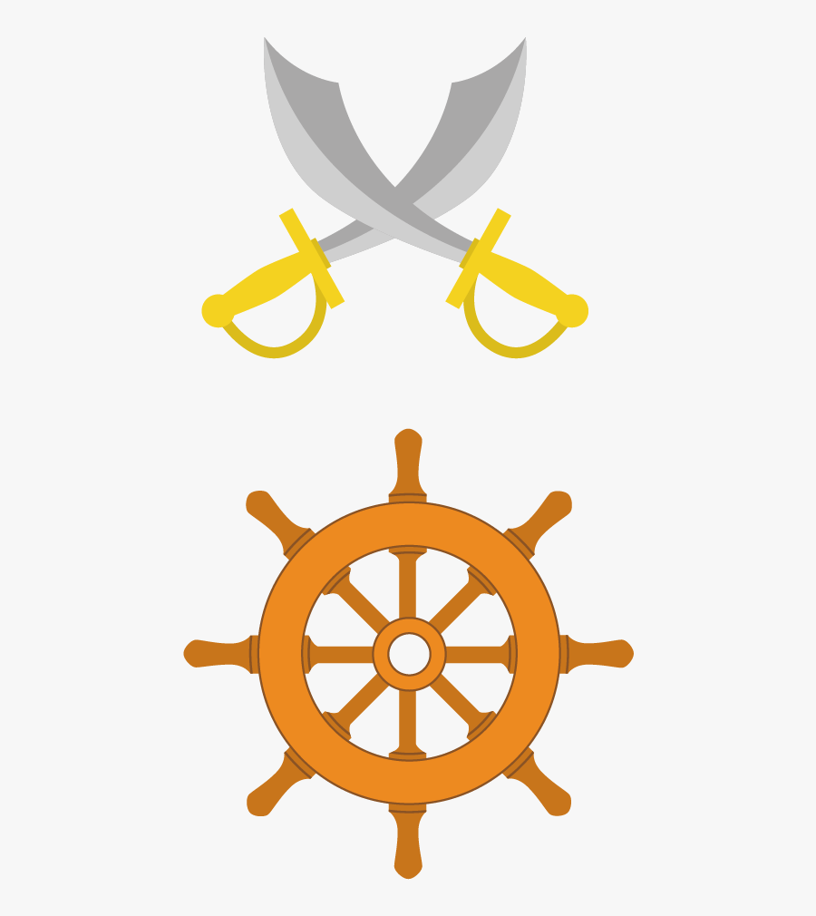 Transparent Ship Wheel Clipart - Ship Steering Wheel Clipart, Transparent Clipart